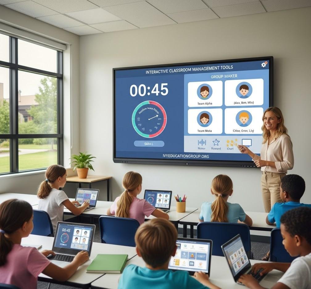 Various classroom management tool icons